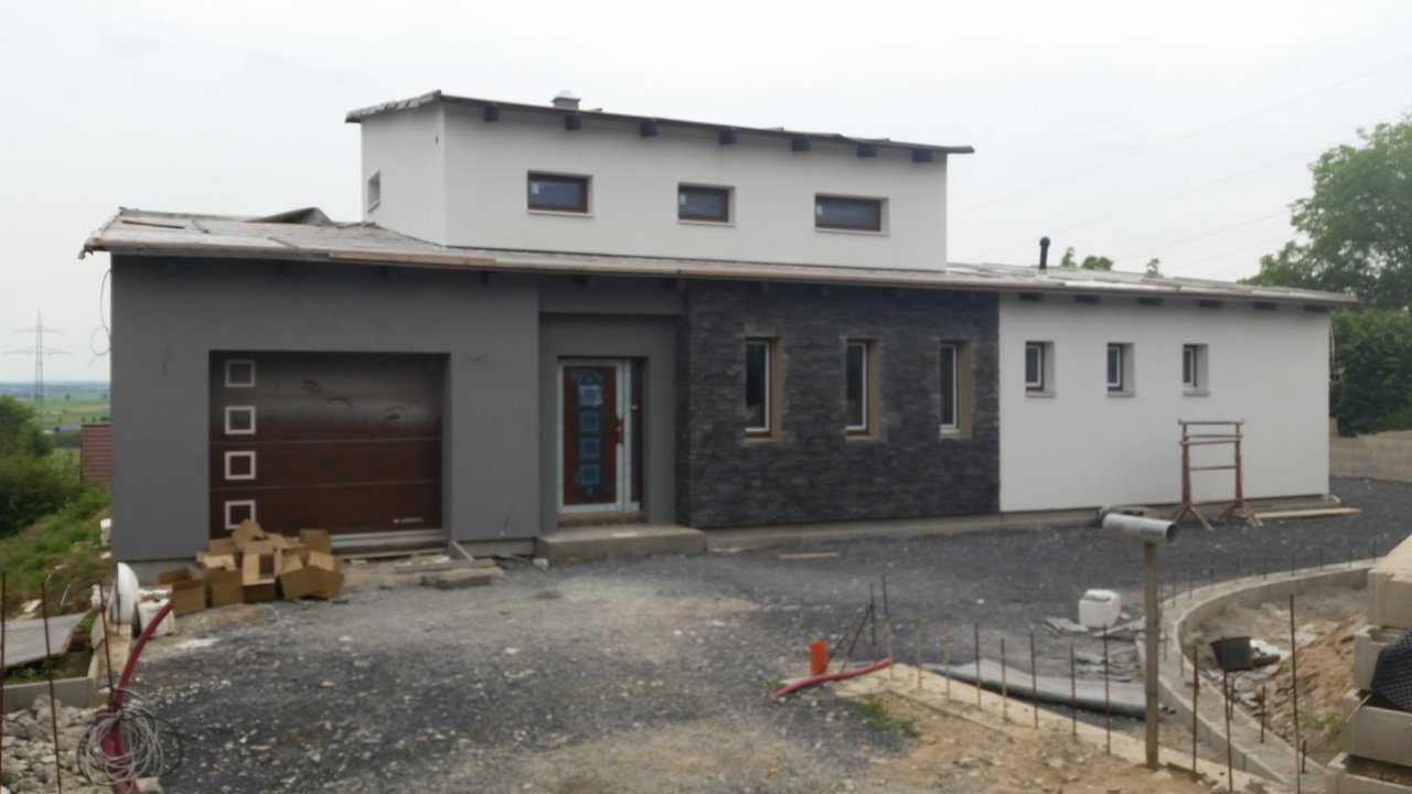Stavba rodinného domu - Litoměřice