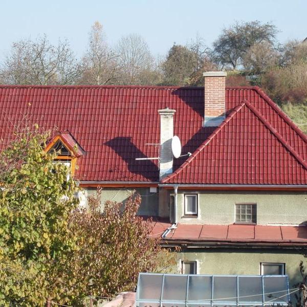 Zámek Jílové - Střecha